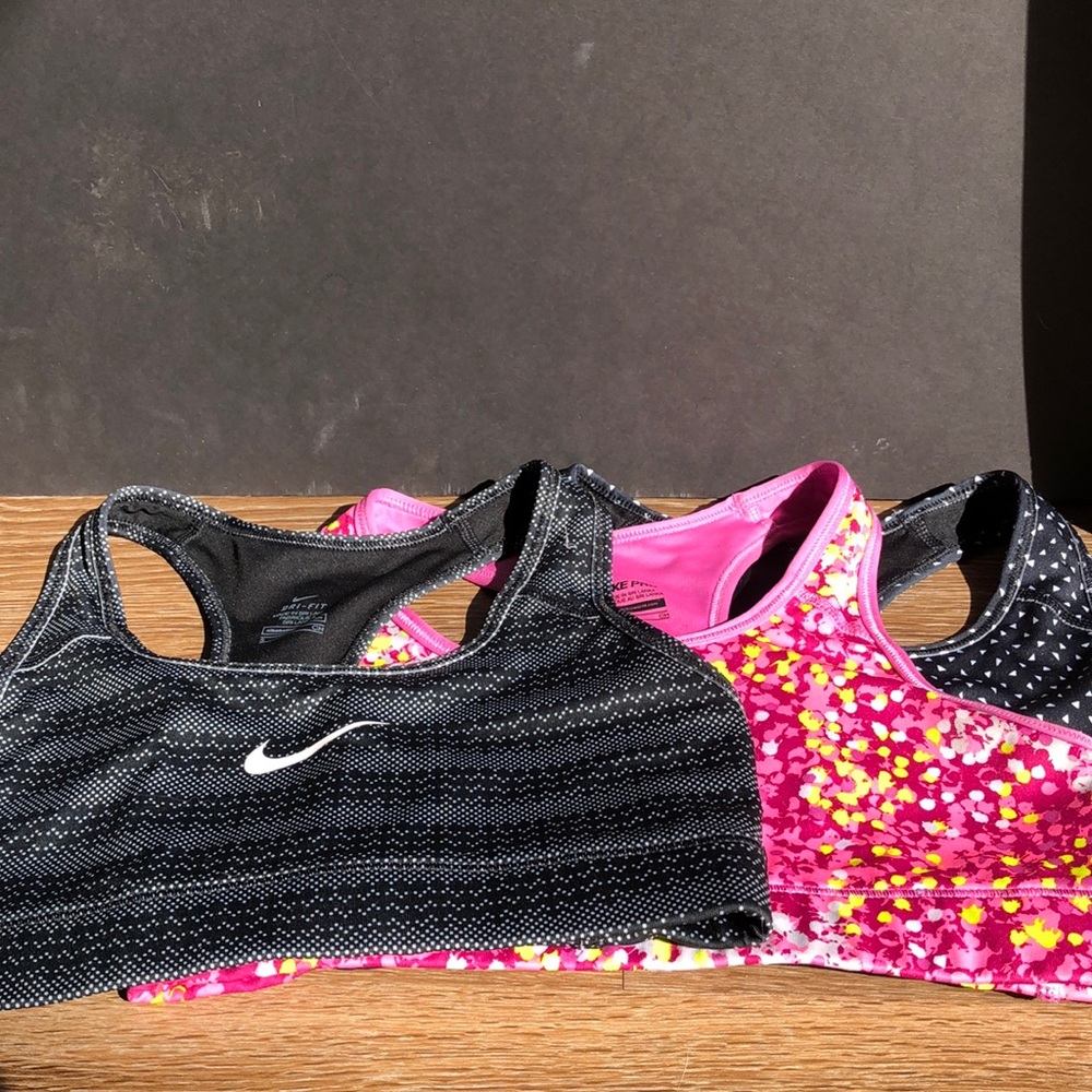 Set of 3 Nike sports bras